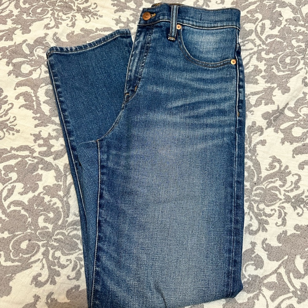 Madewell Classic Straight High Rise Jeans